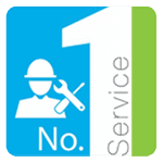 No.1 Service Partner logo